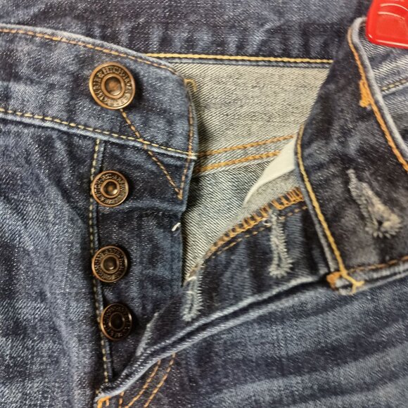 Abercrombie & Fitch The A&F Boot Mens Jeans 33x31 Classic Fit Button Fly Denim - Picture 7 of 11